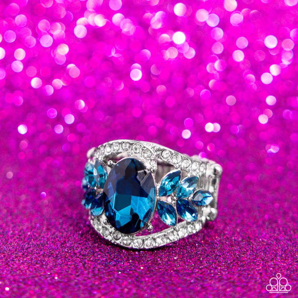 ​Cosmic Clique - Blue - Paparazzi Ring Image