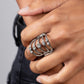 ​Layer On The Luster - White - Paparazzi Ring Image