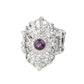 ​Dining with Royalty - Purple - Paparazzi Ring Image