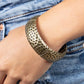 ​Come Under The Hammer - Brass - Paparazzi Bracelet Image