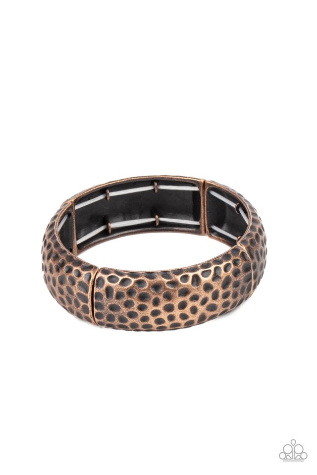 ​Come Under The Hammer - Copper - Paparazzi Bracelet Image