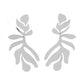 ​Palm Picnic - Silver - Paparazzi Earring Image