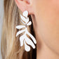 ​Palm Picnic - Silver - Paparazzi Earring Image