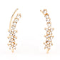 Flowery Finale - Gold - Paparazzi Earring Image