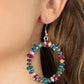 Glowing Reviews - Multi - Paparazzi Earring Image