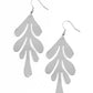 A FROND Farewell - Silver - Paparazzi Earring Image