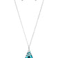 Demandingly Diva - Blue - Paparazzi Necklace Image