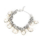 Orbiting Opulence - White - Paparazzi Bracelet Image