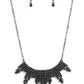 Skyscraping Sparkle - Black - Paparazzi Necklace Image