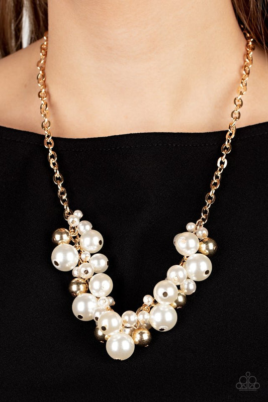 Classical Culture - Gold - Paparazzi Necklace Image