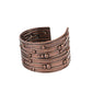 Mechanical Motif - Copper - Paparazzi Bracelet Image