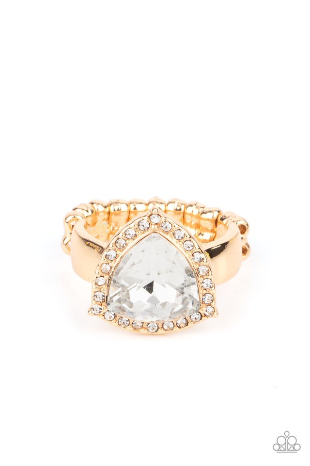 ​Tour de Timeless - Gold - Paparazzi Ring Image