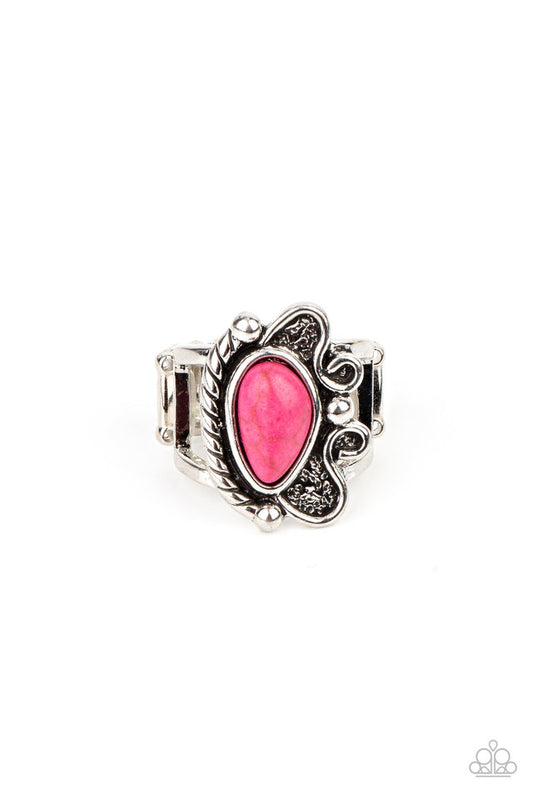 ​Mesa Meditation - Pink - Paparazzi Ring Image