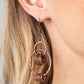 Rebel Ringer - Copper - Paparazzi Earring Image