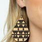 ​Zimbabwe Zoo - Brown - Paparazzi Earring Image