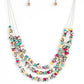 Placid Pebbles - Multi - Paparazzi Necklace Image