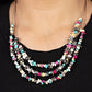 Placid Pebbles - Multi - Paparazzi Necklace Image