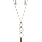 ​Join The Circle - Brass - Paparazzi Necklace Image