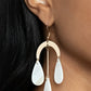 ​Atlantis Ambience - Gold - Paparazzi Earring Image