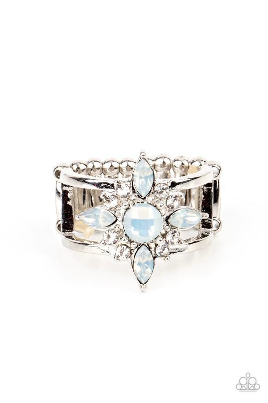 Paparazzi Ring ~ Opal Orchards - White