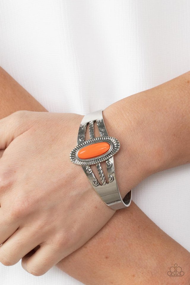 ​Wanderlust Walkabout - Orange - Paparazzi Bracelet Image