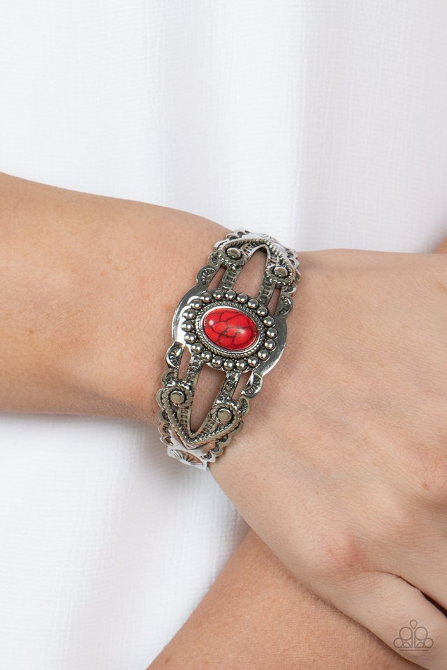 Sonoran Soul Searcher - Red - Paparazzi Bracelet Image