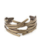 ​Stockpiled Style - Brass - Paparazzi Bracelet Image