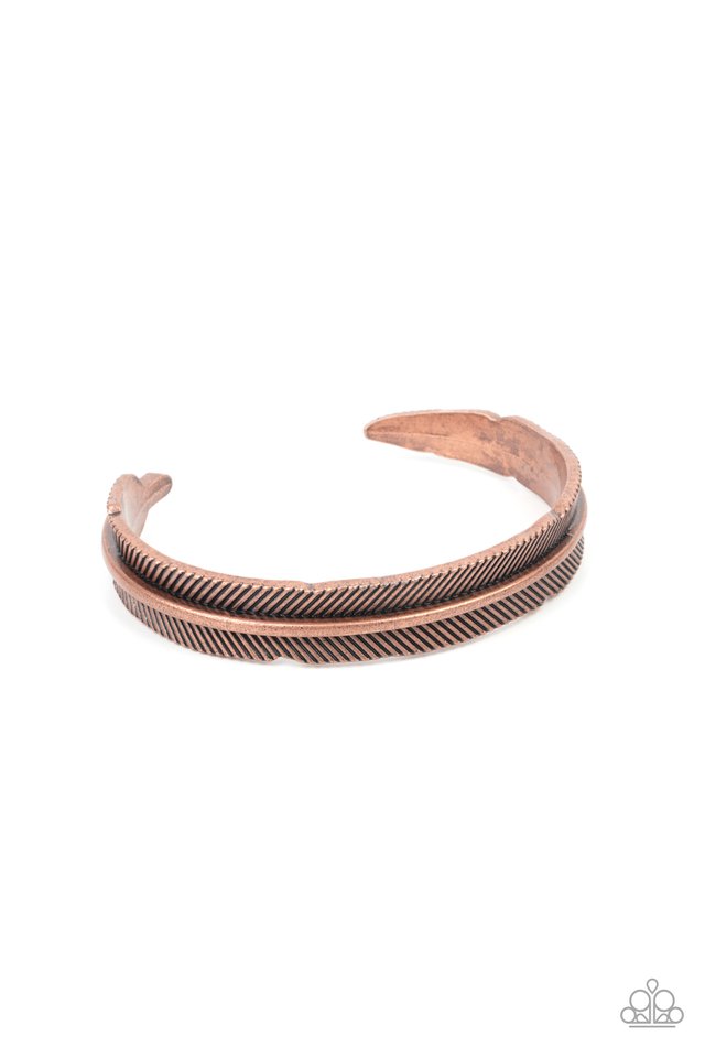 ​QUILL-Call - Copper - Paparazzi Bracelet Image