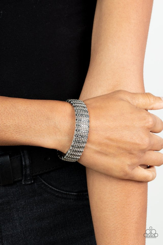The GRIT Factor - Silver - Paparazzi Bracelet Image