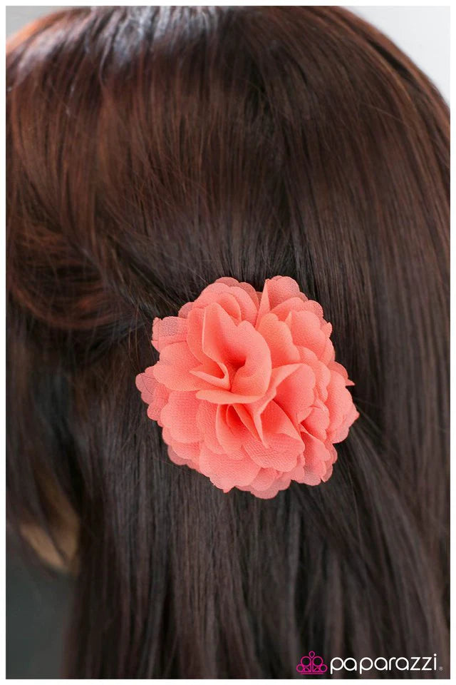 Paparazzi Hair Accessories ~ Ill Wait For You - Orange