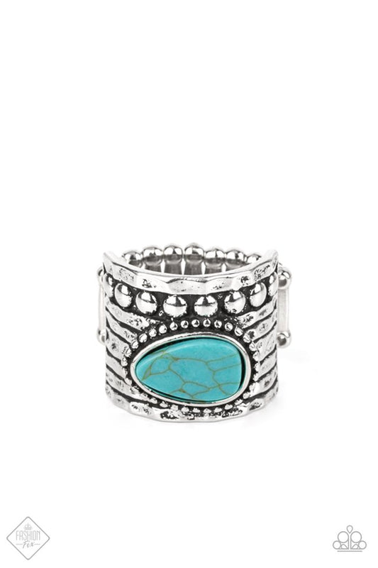 Eco Energy - Blue - Paparazzi Ring Image