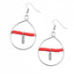 ​Free Bird Freedom - Red - Paparazzi Earring Image