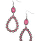 ​Farmhouse Fashion Show - Pink - Paparazzi Earring Image