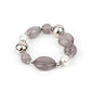 Resort Ritz - Silver - Paparazzi Bracelet Image