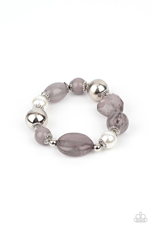 Resort Ritz - Silver - Paparazzi Bracelet Image