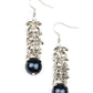 ​Ocean FROND Property - Blue - Paparazzi Earring Image