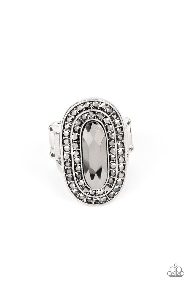 ​Fueled by Fashion - Silver - Paparazzi Ring Image