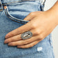 ​Fueled by Fashion - Silver - Paparazzi Ring Image