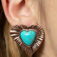​Rustic Romance - Copper - Paparazzi Earring Image