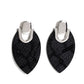 Wildly Workable - Black - Paparazzi Earring Image