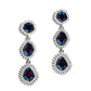 Prove Your ROYALTY - Blue - Paparazzi Earring Image