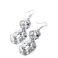 ​Gallery Gravitas - Silver - Paparazzi Earring Image