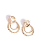 ​Ancient Arts - Gold - Paparazzi Earring Image