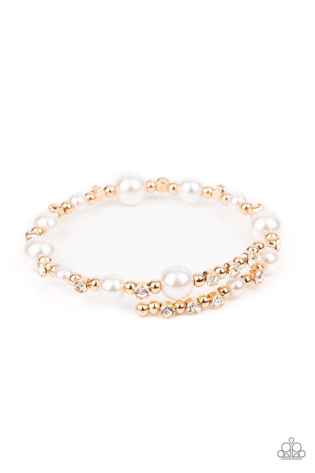 Chicly Celebrity - Gold - Paparazzi Bracelet Image