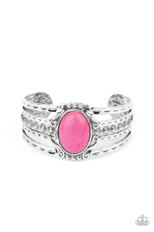 Mojave Mecca - Pink - Paparazzi Bracelet Image