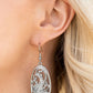 High Tide Terrace - Silver - Paparazzi Earring Image