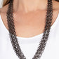 Dynamite Dynamo - Black - Paparazzi Necklace Image