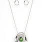 ​Luminous Labyrinth - Green - Paparazzi Necklace Image