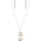 ​Celestial Courtier - Yellow - Paparazzi Necklace Image