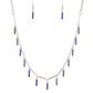 ​Metro Muse - Blue - Paparazzi Necklace Image